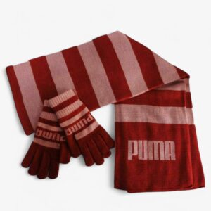 PUMA Since 48 Scarf&Gloves Red