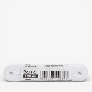 BAMA Flat Laces White 120cm
