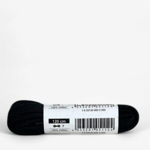 BAMA Flat Laces Black 120cm