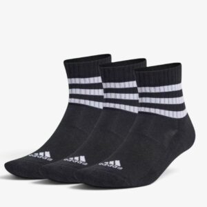 adidas 3 packs cushioned sportswear 3 stripes black ic1317 1