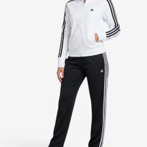 ADIDAS Ess 3S Knit Tracksuit White