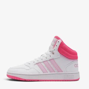 adidas hoops mid 3 0 k jr white pink if2722 1