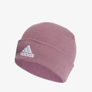 ADIDAS Logo Cuffed Beanie Purple