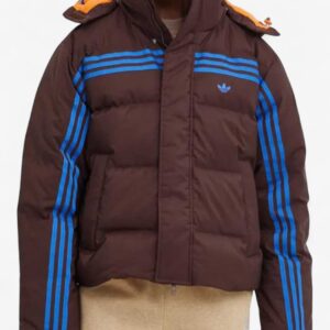 adidas originals 70s premium puffer jacket brown jl9556 1 1