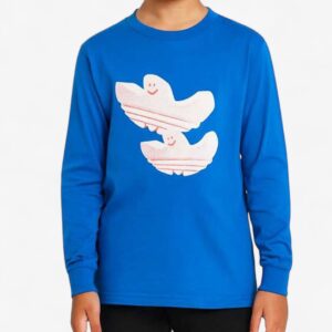adidas originals graphic blouse blue is3229 1 1