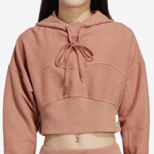 ADIDAS Sportswear Lounge Terry Loop Hoodie Brown