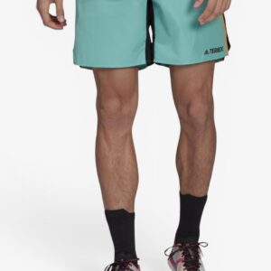 adidas terrex primeblue trail running shorts green m gj7608 1 1
