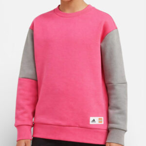 ADIDAS x Classic Lego Crew Sweatshirt Pink/Grey