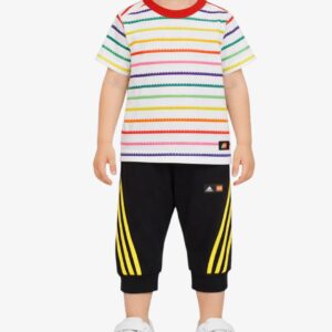 ADIDAS x Classic Lego Tee And 3/4 Pants Set White/Multi