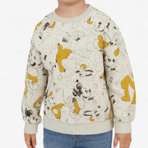 adidas x disney mickey mouse sweatshirt off white yellow it8786 1 1