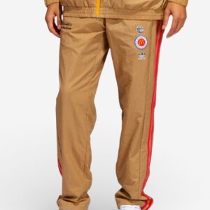 adidas x eric eamnuel crossover stripe basketball pants brown hi5590 1 1