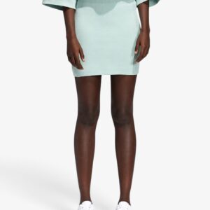 adidas x ivy park logo knit skirt green tint gm8710 1 1