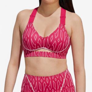 ADIDAS x Ivy Park Medium Support Cut Out Bra Pink