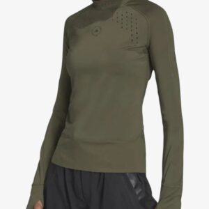 adidas x stella mccartney true purpose long sleeve top green gu9475 1