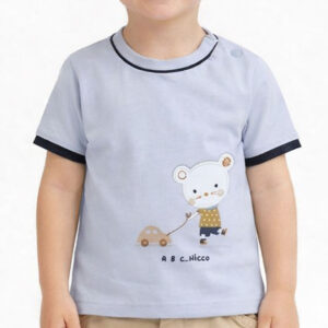 CHICCO Boys Knitted Tee Light Blue
