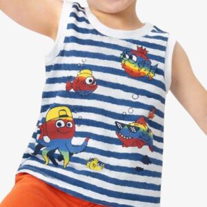 CHICCO Boys Tank Natural Printed
