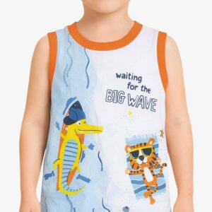 CHICCO Boys Tank White/Multi