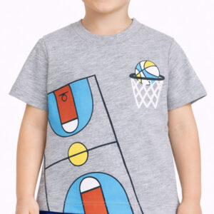 CHICCO Boys Tee Light Grey Printed