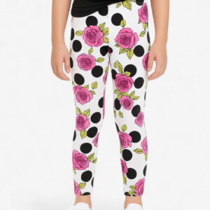 chicco girls leggings white pink 9002580 31 1 1