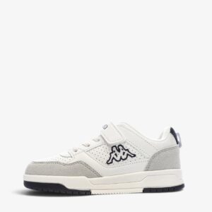 kappa logo manis ev kid jr white gray 371u7gw a3j 1