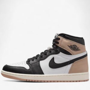 NIKE Air Jordan 1 High Shoes White/Latte