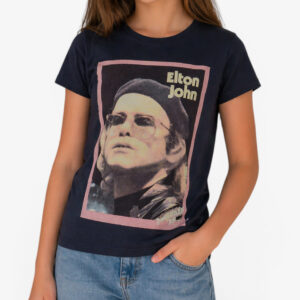 ONLY x Elton John Printed Tee Navy