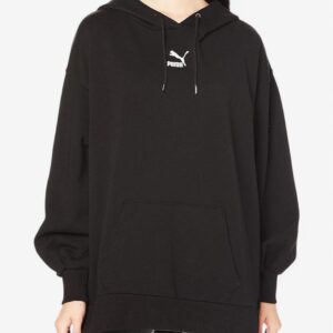 PUMA Classics Oversized Hoodie Black