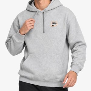 puma downtown graphic hoodie gray 626748 04 1