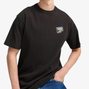 puma downtown graphic tee black multicolor 626746 51 1