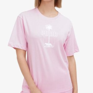 puma ess palm resort graphic tee pink 683005 30 1