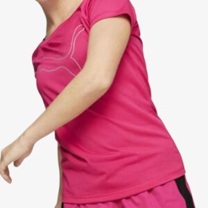 puma favourite jersey cat training tee pink 522420 48 1 1