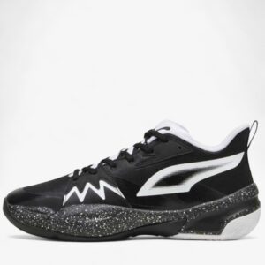 puma genetics speckle shoes black white 310405 02 1 1