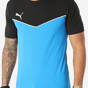 PUMA IndividualRISE Jerse Tee Blue M