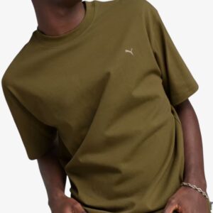puma mmq tee olive green 624009 60 1