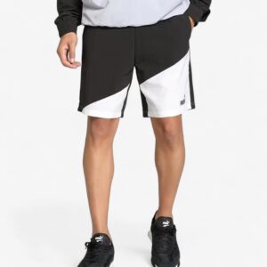 puma power colorblock shorts black white 679706 01 1 1