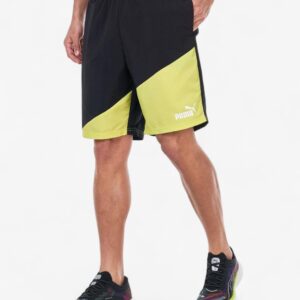 puma power colorblock shorts black yellow 679706 51 1 1