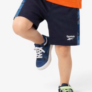 REEBOK Running Shorts Blue/Camo