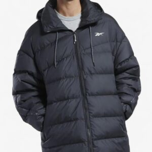 reebok vector long down jacket black hh8368 1 1