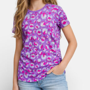 UNDER ARMOUR Live Fierce Instinct Prnt Tee Purple