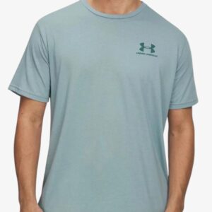 under armour sportstyle left chest ss tee green 1326799 323 1 1