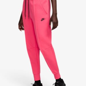 nike sportswear tch flc md rise jogger pink fb8330 629 1